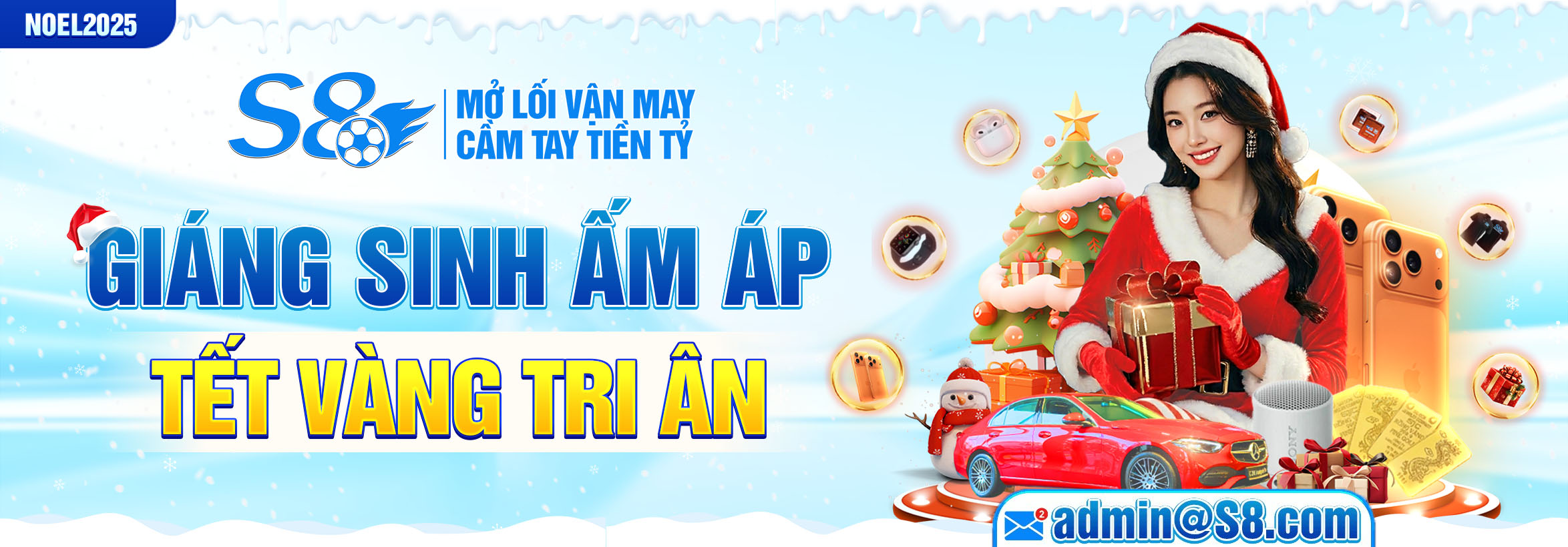 Ưu đãi lớn nhân dịp Giáng Sinh, chỉ có tại S8